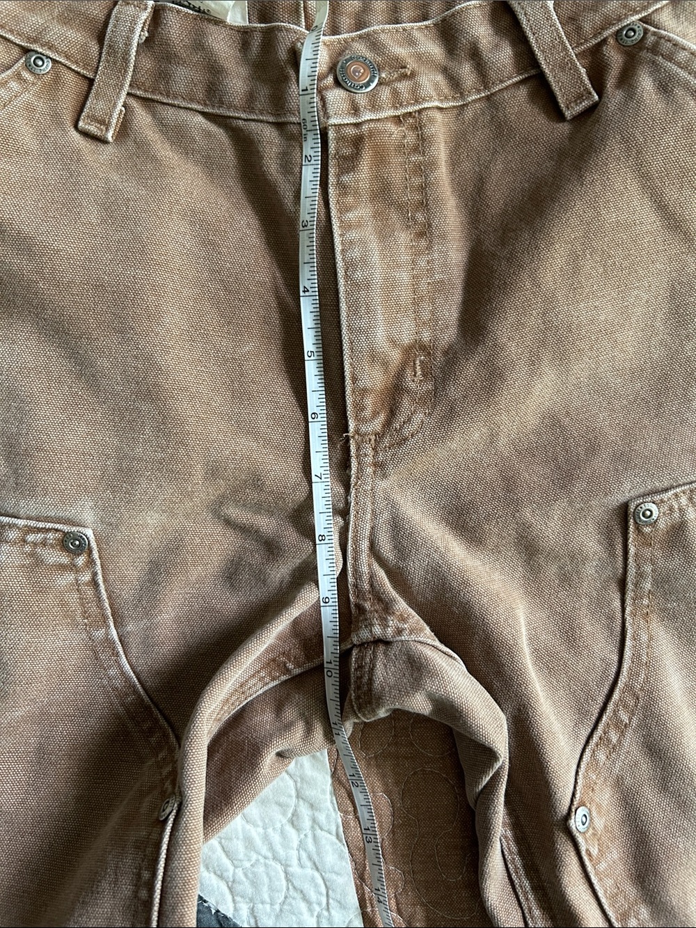 Carhartt Double Knee Work Pants 8x34 Y2K 2000s - Picture 6 of 8
